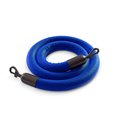 Montour Line Naugahyde Rope Blue With Black Snap Ends 10ft.Cotton Core HDNH510Rope-100-BL-SE-BK